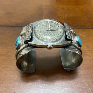 Navajo Sterling Silver Watch